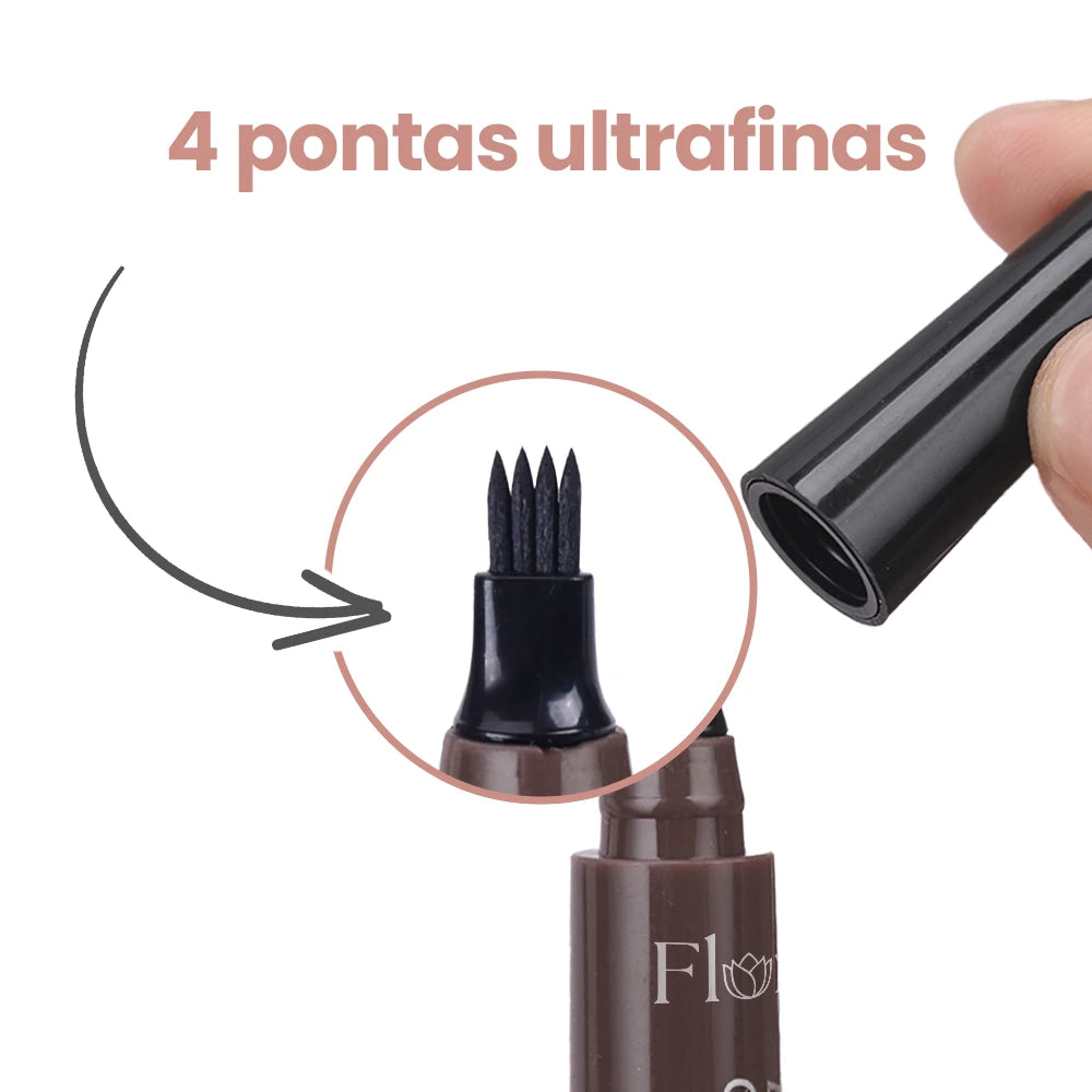 Kit 2 Canetas de Sobrancelha
