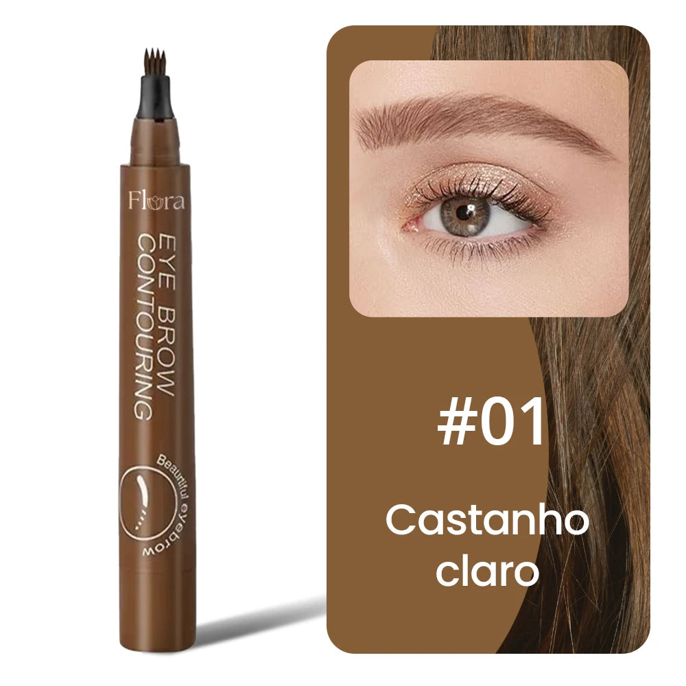 Kit 2 Canetas de Sobrancelha